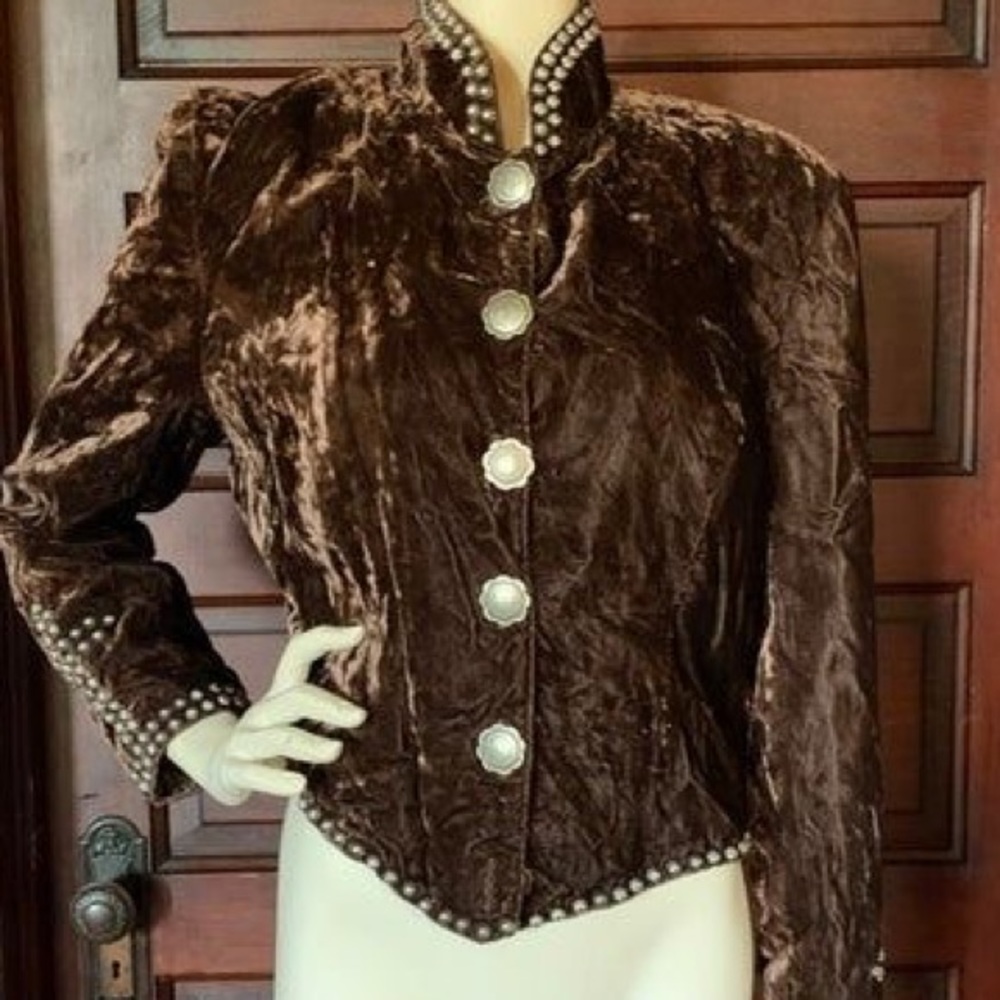 Double D Ranch Crushed Velvet Jacket